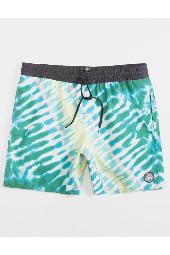 Men's Beach Bunch Swim Trunks Green Size XX-Large