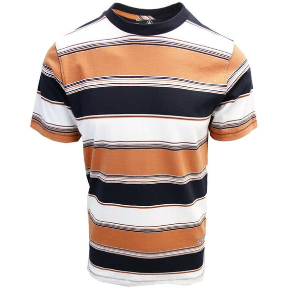Volcom Men's Burnt Orange Chromatic Crew S/S T-Shirt