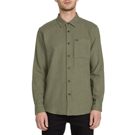 Mens Shirt Small Front Pocket Modern Fit Button Up S