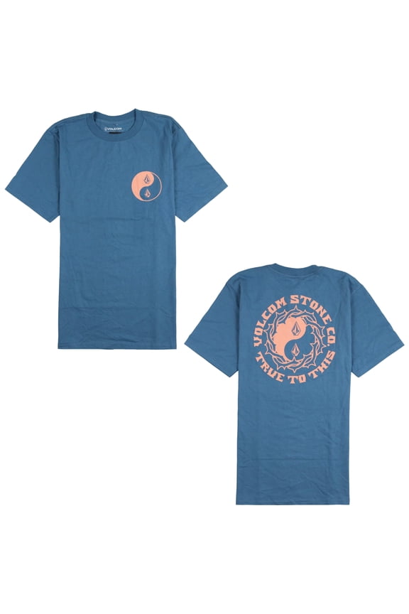 Men's Counterbalance Thrive to This T-Shirt Small Blue Pink