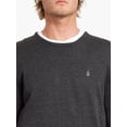 thumbnail image 1 of Volcom Men's Crew Neck Sweater ~ Uperstand black, 1 of 2