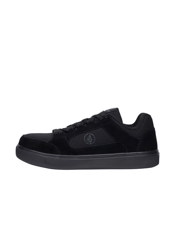 Men's Evolve Skate Inspired Work Shoes Composite Toe Black 10 D(M) US