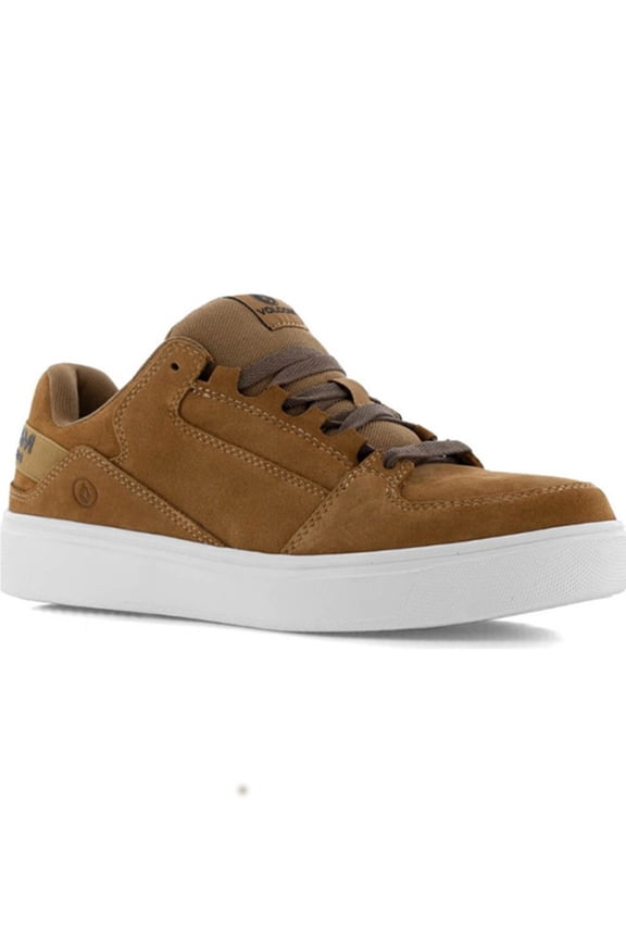 Men's Evolve Skate Inspired Work Shoes Composite Toe Rust Copper 9 D(M) US