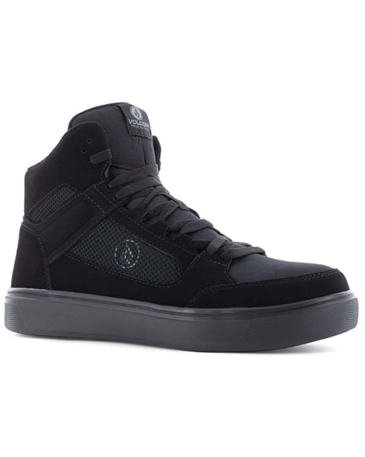 Volcom Men\'s Black and Yellow High-Top Composite Toe Sneaker Boots Volcom True Men main image 2