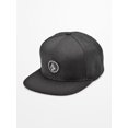 thumbnail image 1 of Volcom Men's Snapback Cap ~ Quarter Twill black, 1 of 2