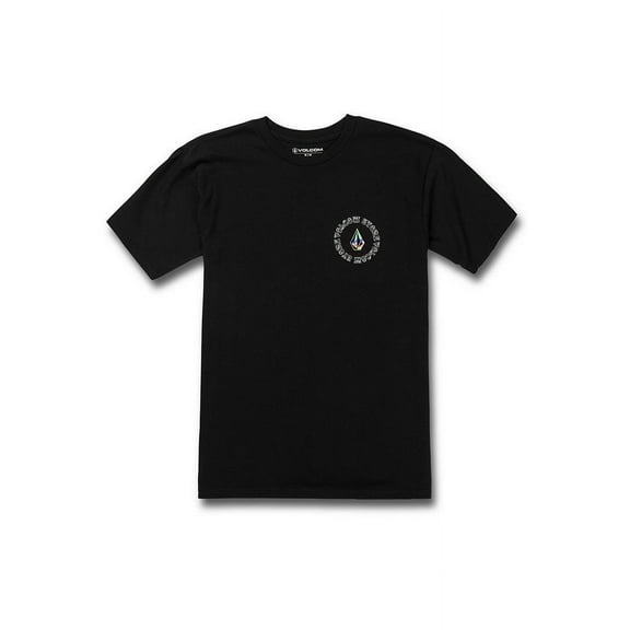 Volcom Men's Star Shields Graphic Tee Black Size Small