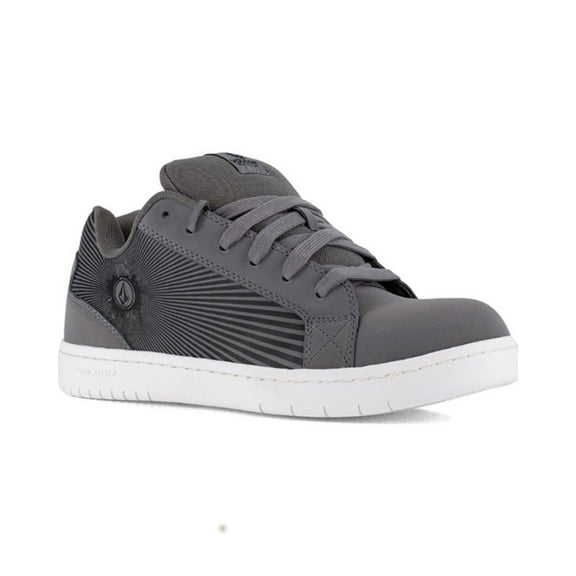 Volcom Men's Stone Skate Inspired Work Shoes Composite Toe Dark Grey 7 D(M) US