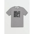 thumbnail image 1 of Volcom Men's T-Shirt Fifty50 Stone Graphic Logo Short Sleeve Tee (Medium, Heather Grey), 1 of 4