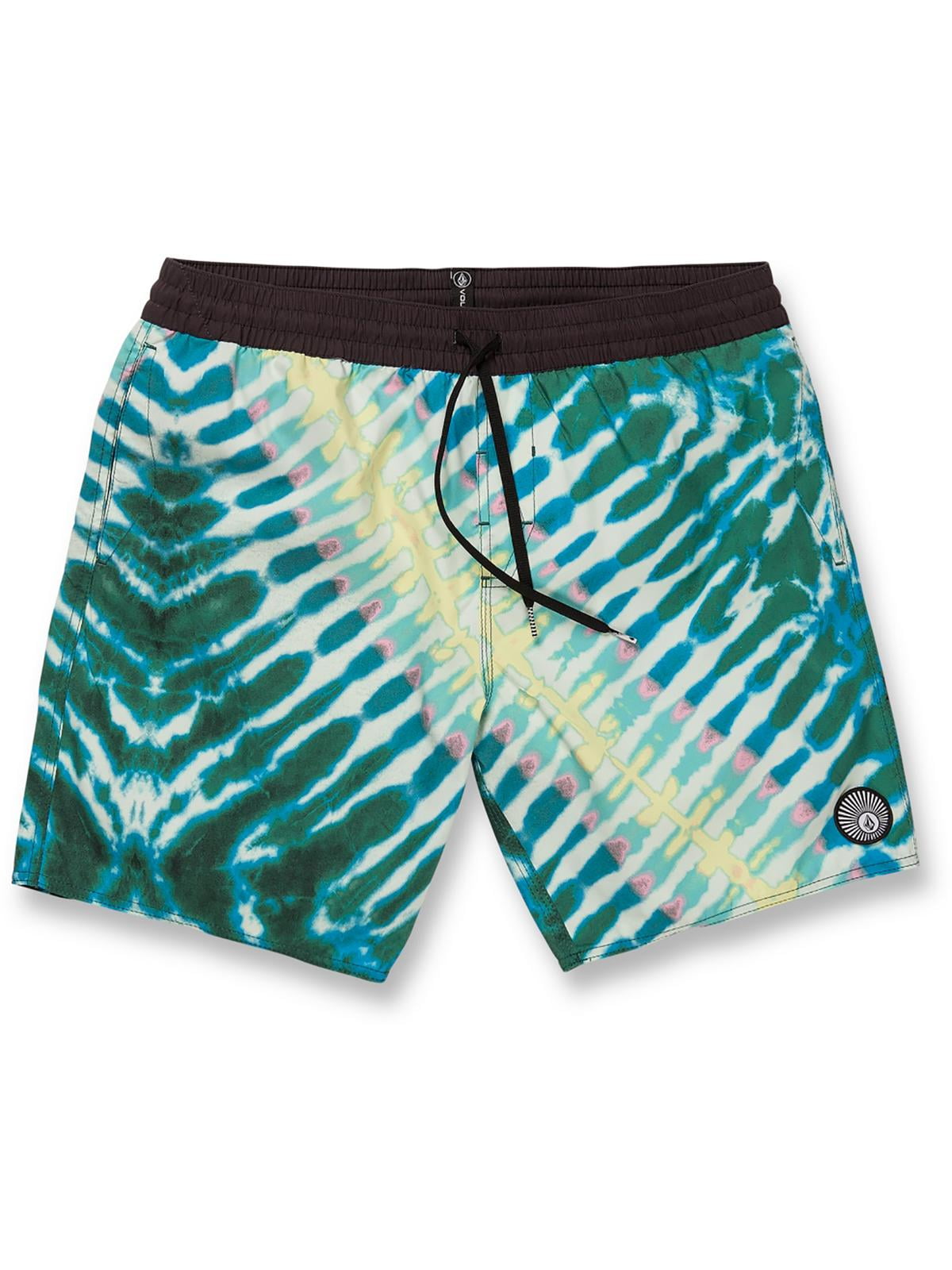 Volcom Mens Beach Bunch Printed Board Shorts Swim Trunks - Walmart.com