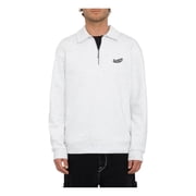 Volcom Nevermine Terry Sweatshirt Bone Heather men in size Medium