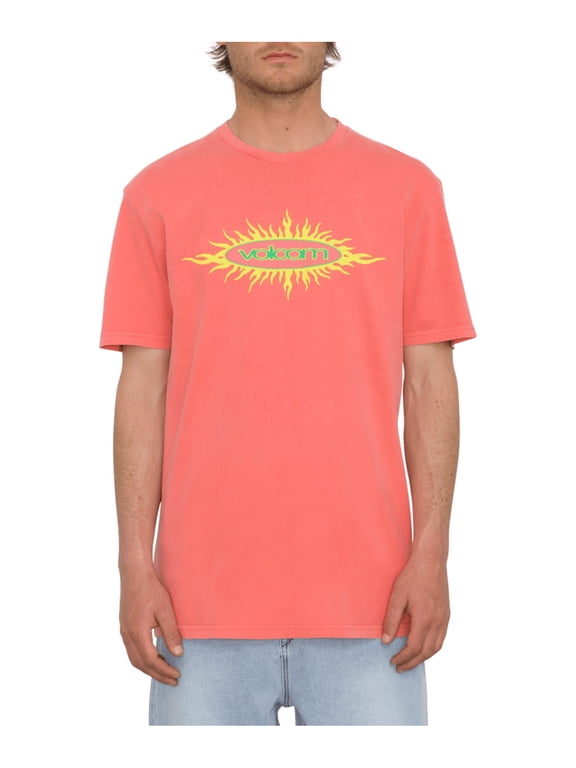 Nu Sun PW Short Sleeve T-Shirt Washed Ruby men in size Large