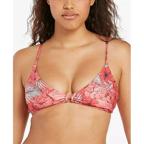 Volcom PISTOL PUNCH Juniors' Sea U Soon O-Ring Bikini Swim Top, US Small