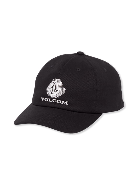 Ray Stone Adjustable Curved Peak Cap Black men