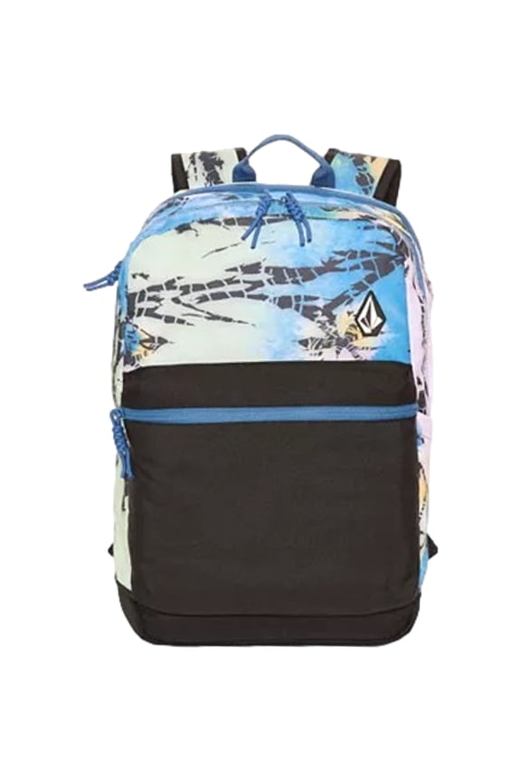 School Backpack 18" Blue Tie Dye Backpack with Padded Compartment