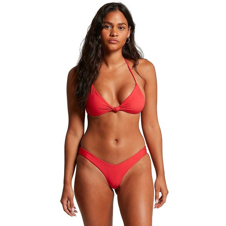 Volcom Womens Simply Seamless Scoop Neck Bikini Top : : Clothing,  Shoes & Accessories