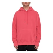 Volcom Single Stone Pullover Hoody Washed Ruby men in size Large