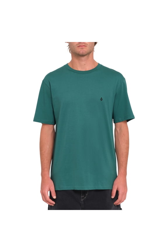 Stone Blanks Short Sleeve T-Shirt Sea Green men in size X Large
