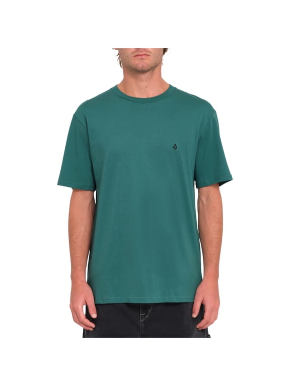 Stone Blanks Short Sleeve T-Shirt Sea Green men in size XX Large