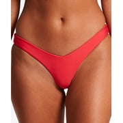 Volcom TRUE RED Juniors Simply Seamless Bikini Swim Bottoms, US X-Large 11