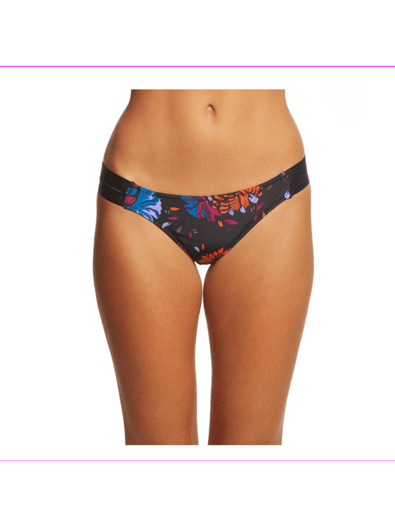 Women's Multicolor Delusional Hipster Bikini Bottom M NWT