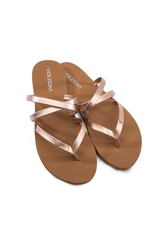 Women's Easy Breezy II Flip Flop Sandals, Rose Gold, 7