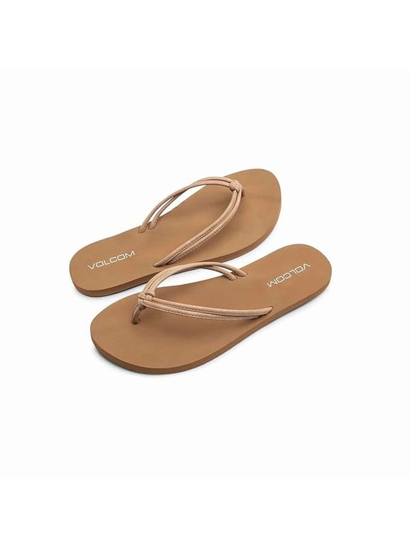 Women's Forever and Ever Flip Flop Sandal, Tan, 9