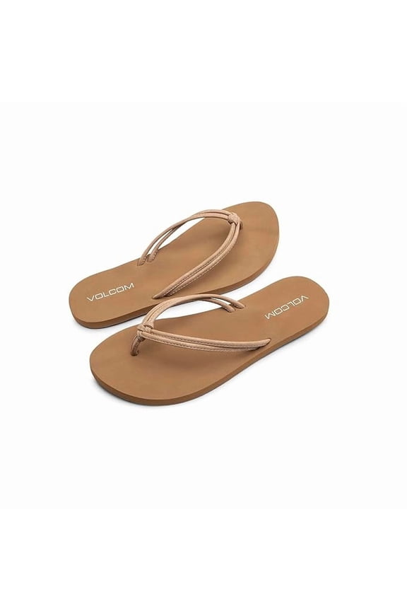 Women's Forever and Ever Flip Flop Sandal, Tan, 9