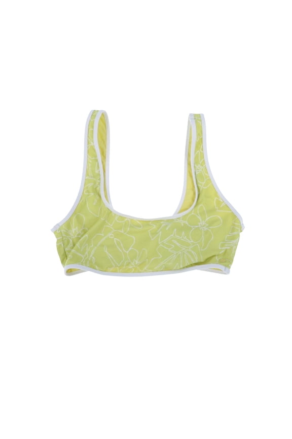 Women's Juniors Bikini Top Reversible Citron S New