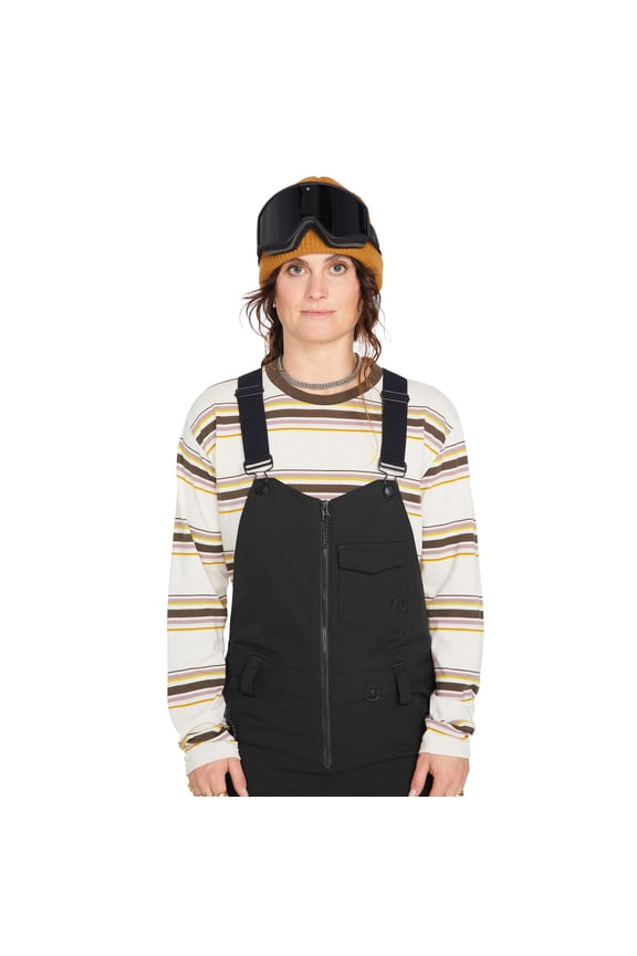 Women's Swift Bib Overall Black XL