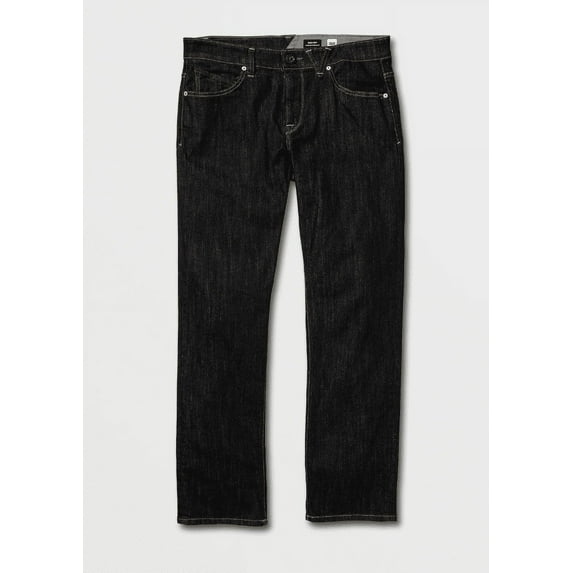 Volcom Youth Boys' Solver/Modern Tapered Jeans, Regular Rinse, 30 x 30