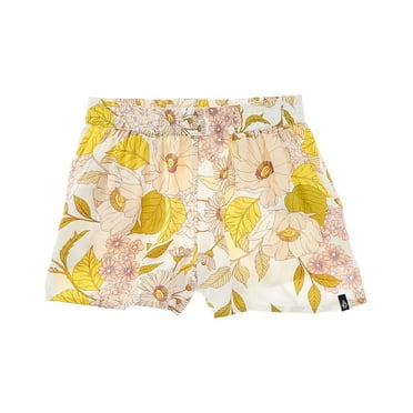 Volcom girls  Happy Clouds Short, L, Yellow
