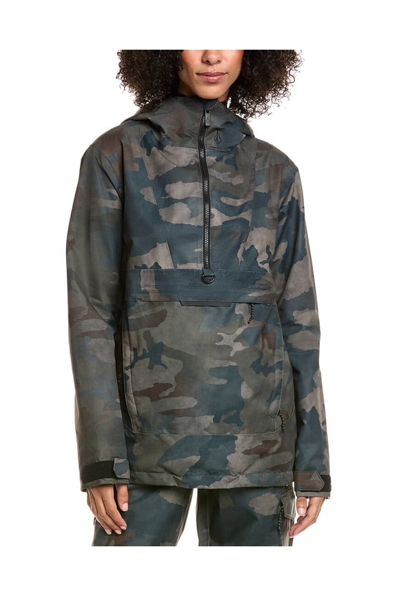 womens Ashfield Pullover, xs, Green