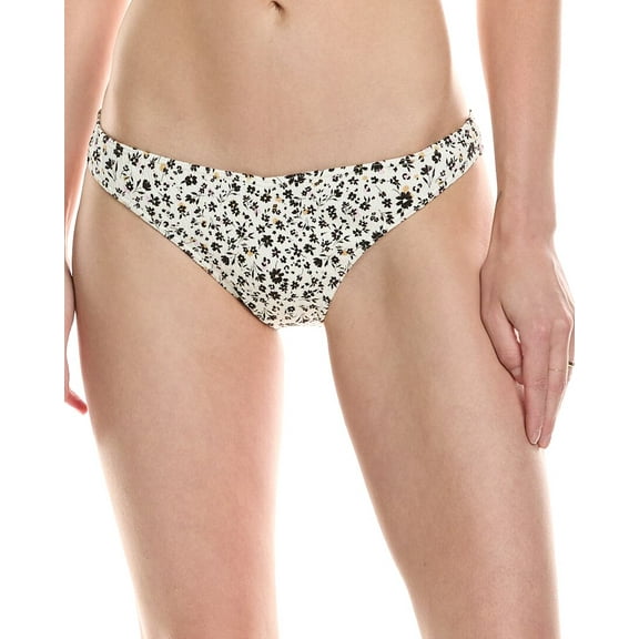 Volcom womens Ditsy Daze V Bikini Bottom, s, White