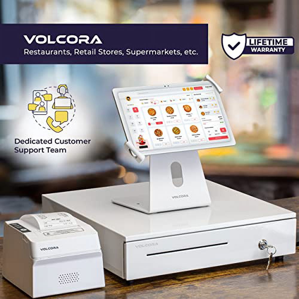 Volcora Cash Register Drawer for Point of Sale (POS) System with