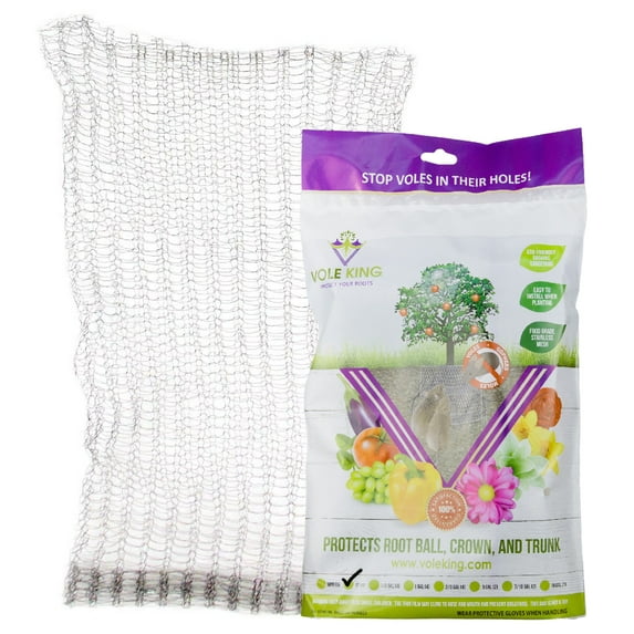 Vole King Plant Baskets, 1 Quart, Pack of 4