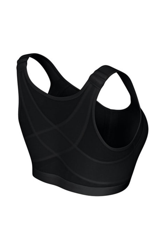 Multicolor Full Coverage Wirefree Push Up Sports Bra Padded Yoga Vest Style Bra Collect Underarm Fat Shaping Workout Lingerie