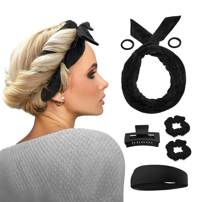 Headband heatless curls hotsell