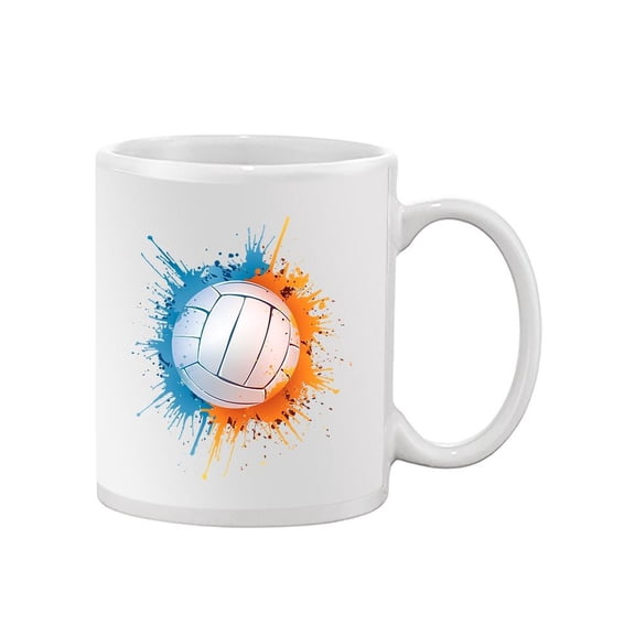 Voley Ball Splash Mug Unisex's -Image by Shutterstock