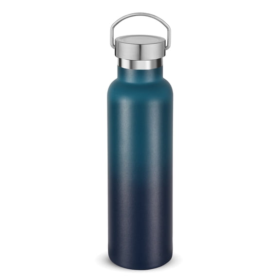 Neihepal 20oz Leakproof Stainless Steel Insulated Water Bottle with Handle, BPA Free, 1 Pack, Dark Night