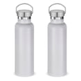 thumbnail image 1 of Neihepal 20oz Leakproof Stainless Steel Insulated Water Bottle with Handle, BPA Free, 2 Pack, White, 1 of 6