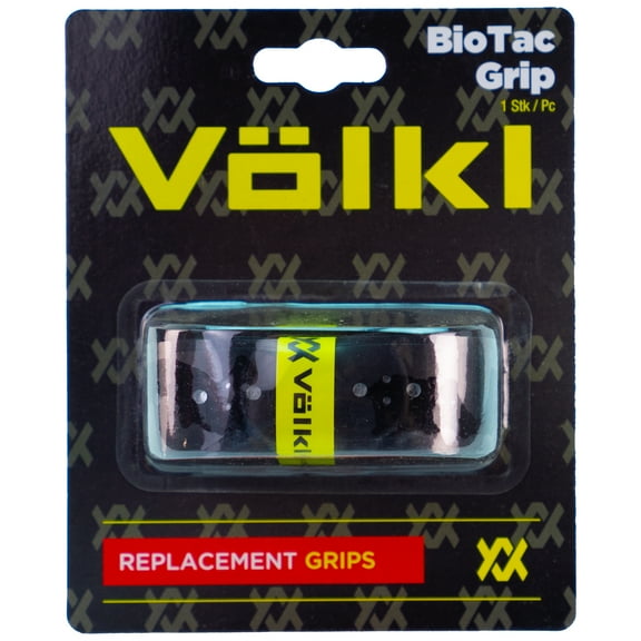 VOLKL BioTac | Replacement Grips | Ultra soft | High Performance Tennis Grip (Silver)