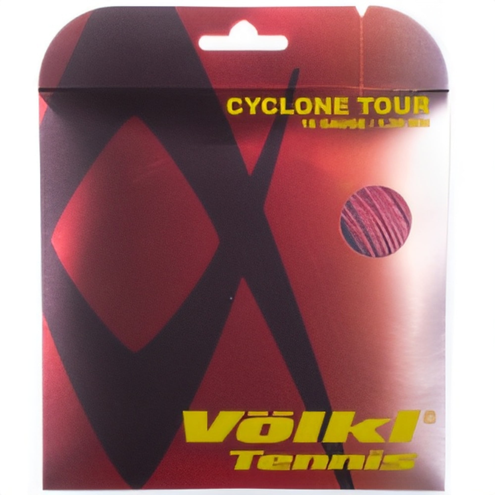 Volkl Cyclone Tour 16 Tennis String Set - Dark Grey - Walmart.com
