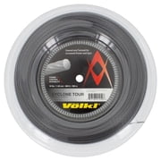 VOLKL Cyclone Tour | Tennis Racquet String | Spin & Control | Ten-sided co-polymer Anthracite, 16, Reel