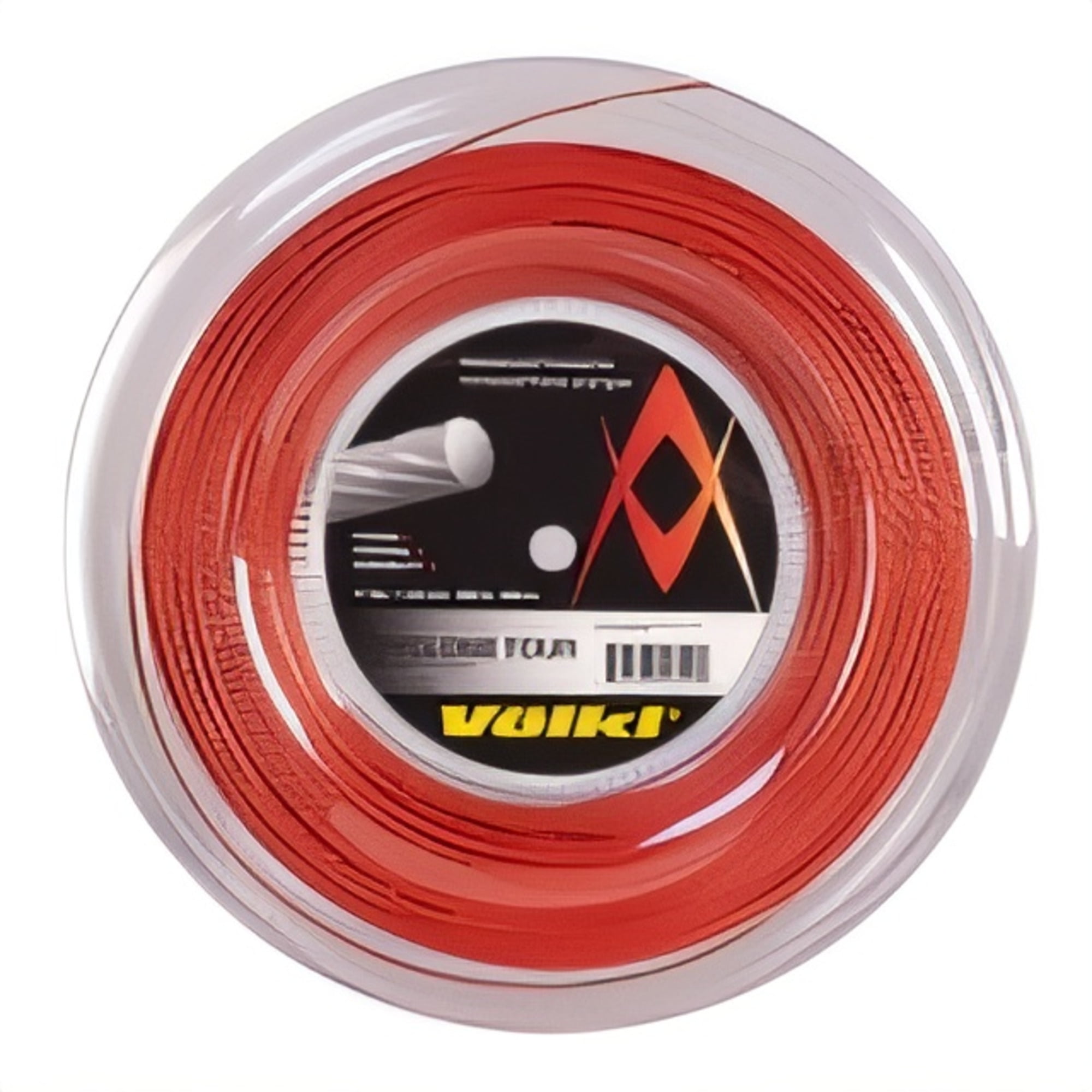 VOLKL Cyclone Tour | Tennis Racquet String | Spin & Control | Ten-sided co-polymer (Red, 17, Reel)
