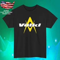 Volkl Sports logo Size L black tshirt