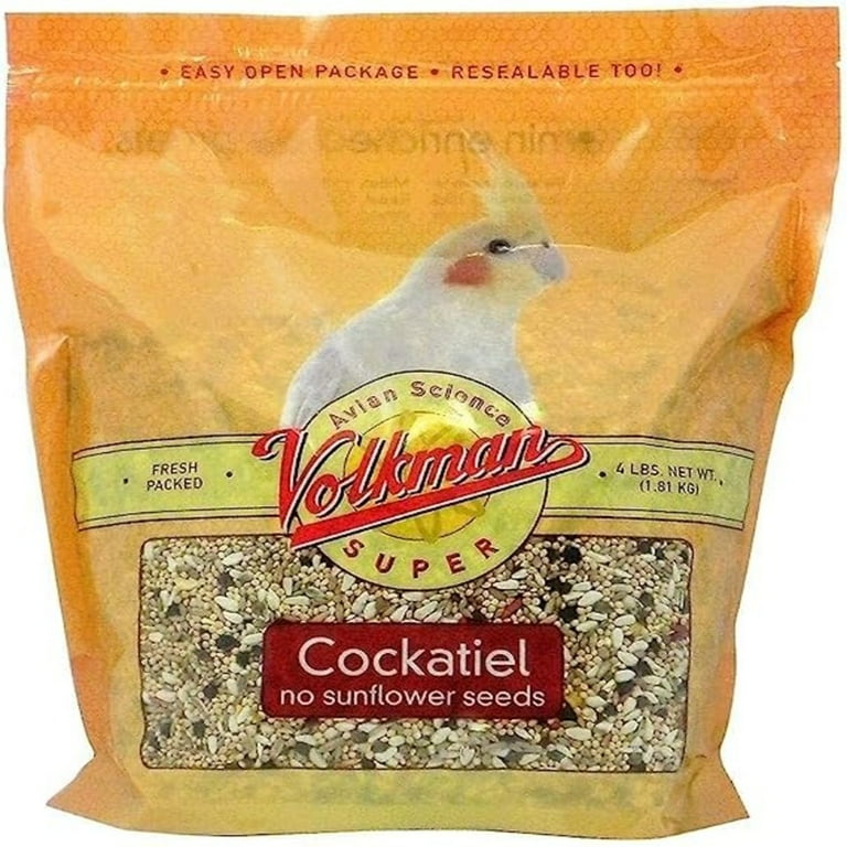 Cockatiel hot sale food walmart