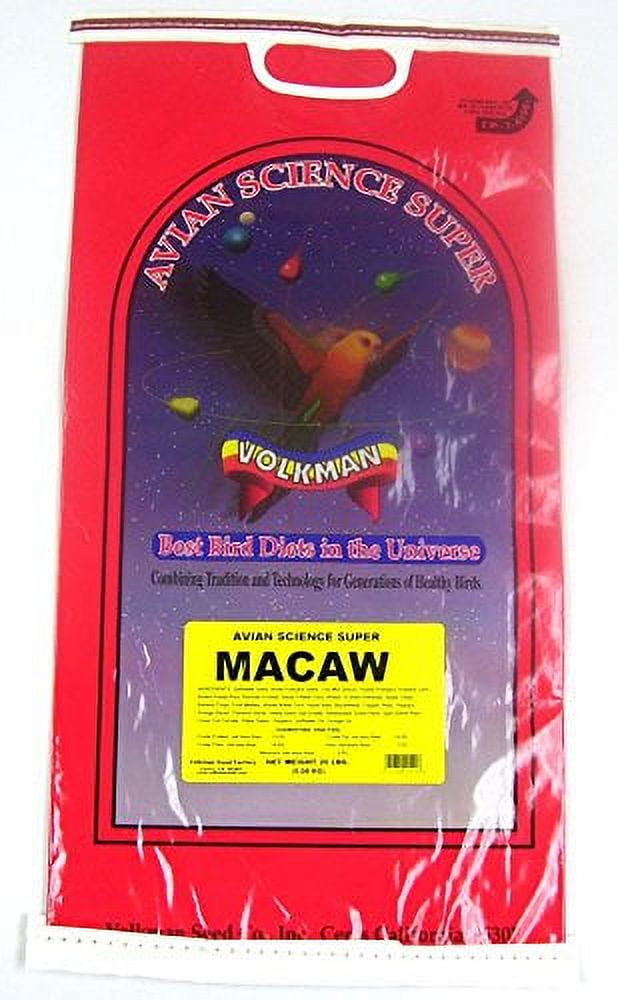 Volkman Seed Avian Science Super Macaw 20Lb