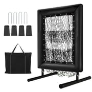 Volkmi 9-Hole Pitching Net with Hit Zone Baseball & Softball Rebounder