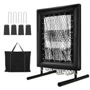 Volkmi 9-Hole Pitching Net with Hit Zone Baseball & Softball Rebounder