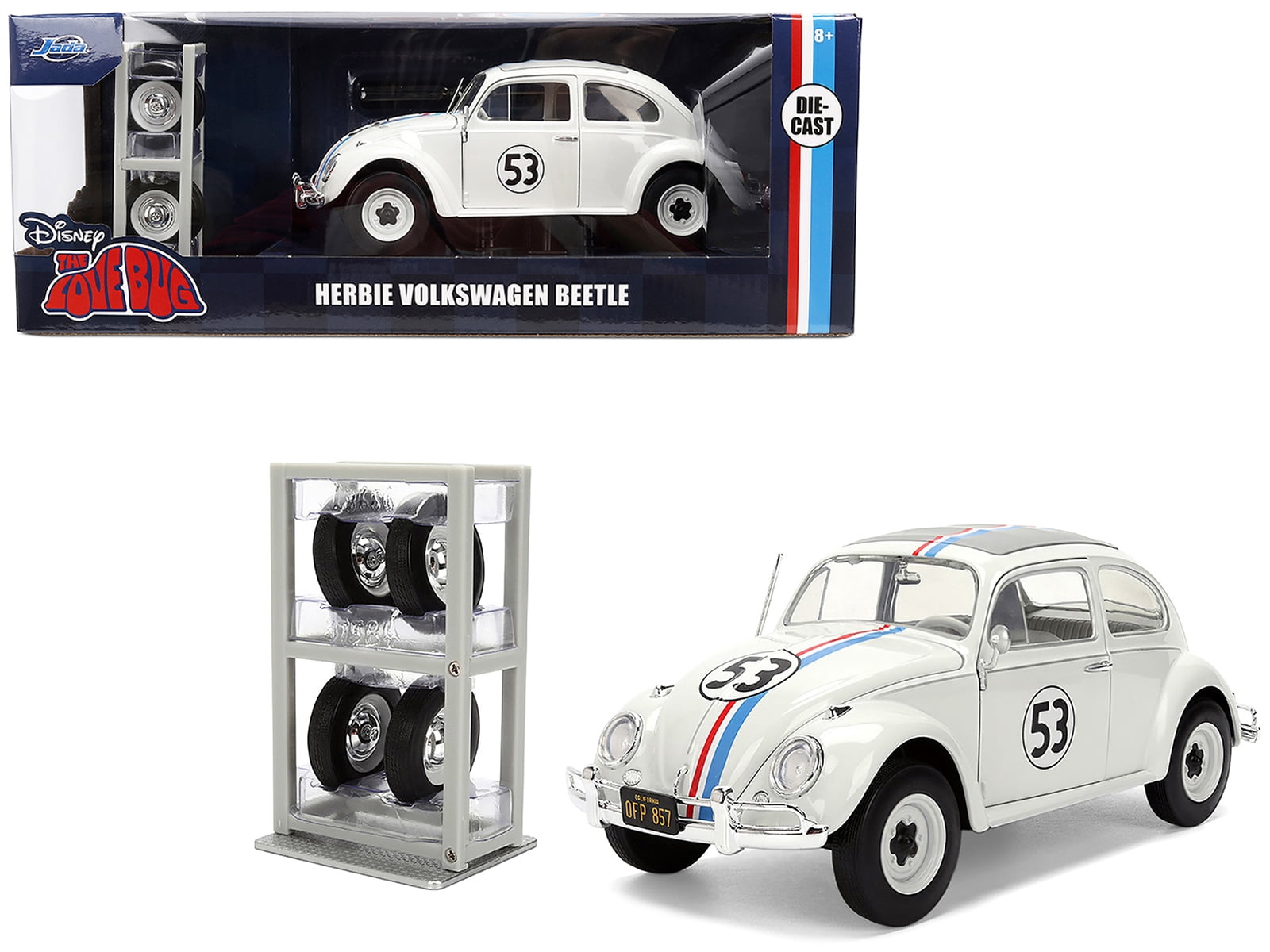 【VW 公式】ハービー HERBIE ミニチュアカー LOVE BUG 1/43 Volkswagen Beetle #53 
